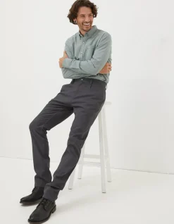 Pleated Chino Trousers