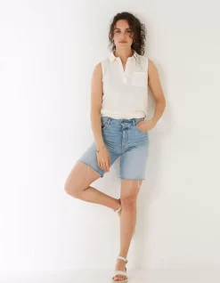 Polly Sleeveless Polo Shirt