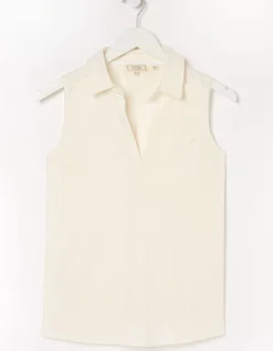Polly Sleeveless Polo Shirt