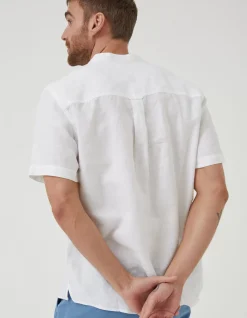 Pop Over Linen Shirt
