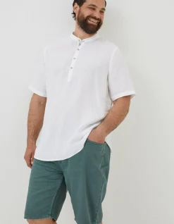 Pop Over Linen Shirt