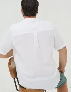 Pop Over Linen Shirt