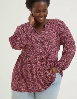 Poppy Retro Ditsy Longline