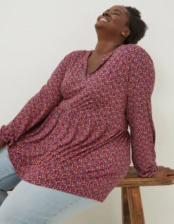Poppy Retro Ditsy Longline