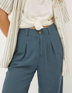 Portloe Linen Blend Trousers