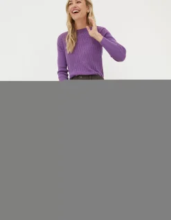Presley Check Wide Leg Trousers