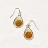 Pressed Daisy Earrings