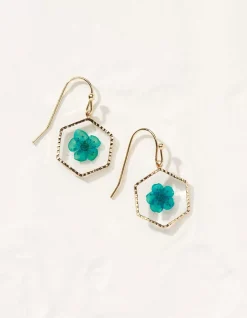 Pressed Flower Earrings