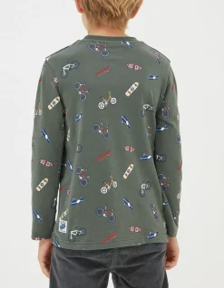 Printed Long Sleeve T-Shirt
