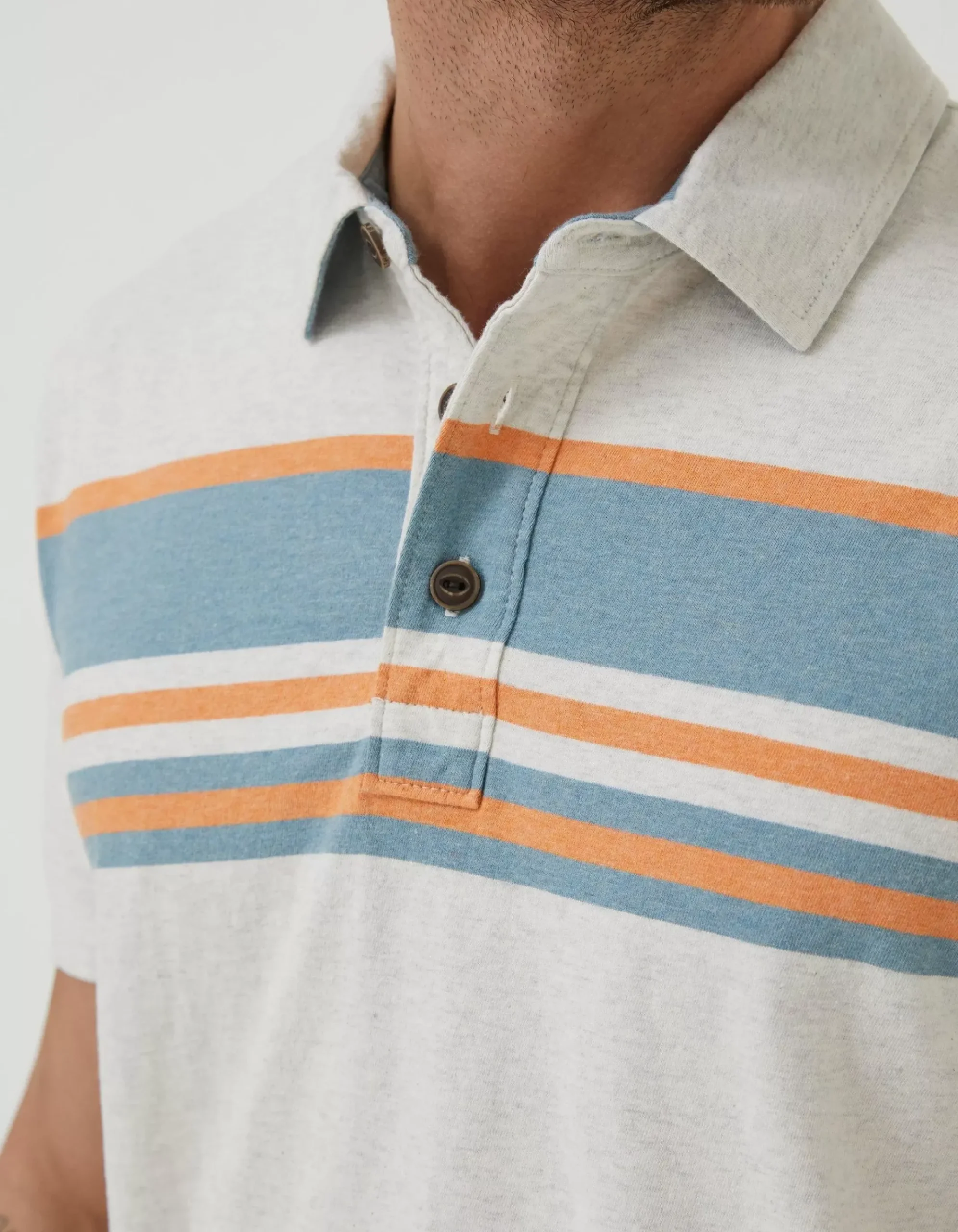 Purbeck Chest Stripe Polo