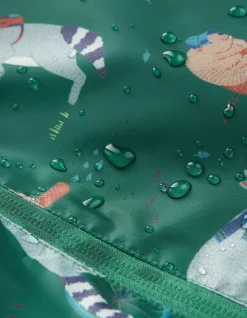 Raccoon Print Puddlesuit