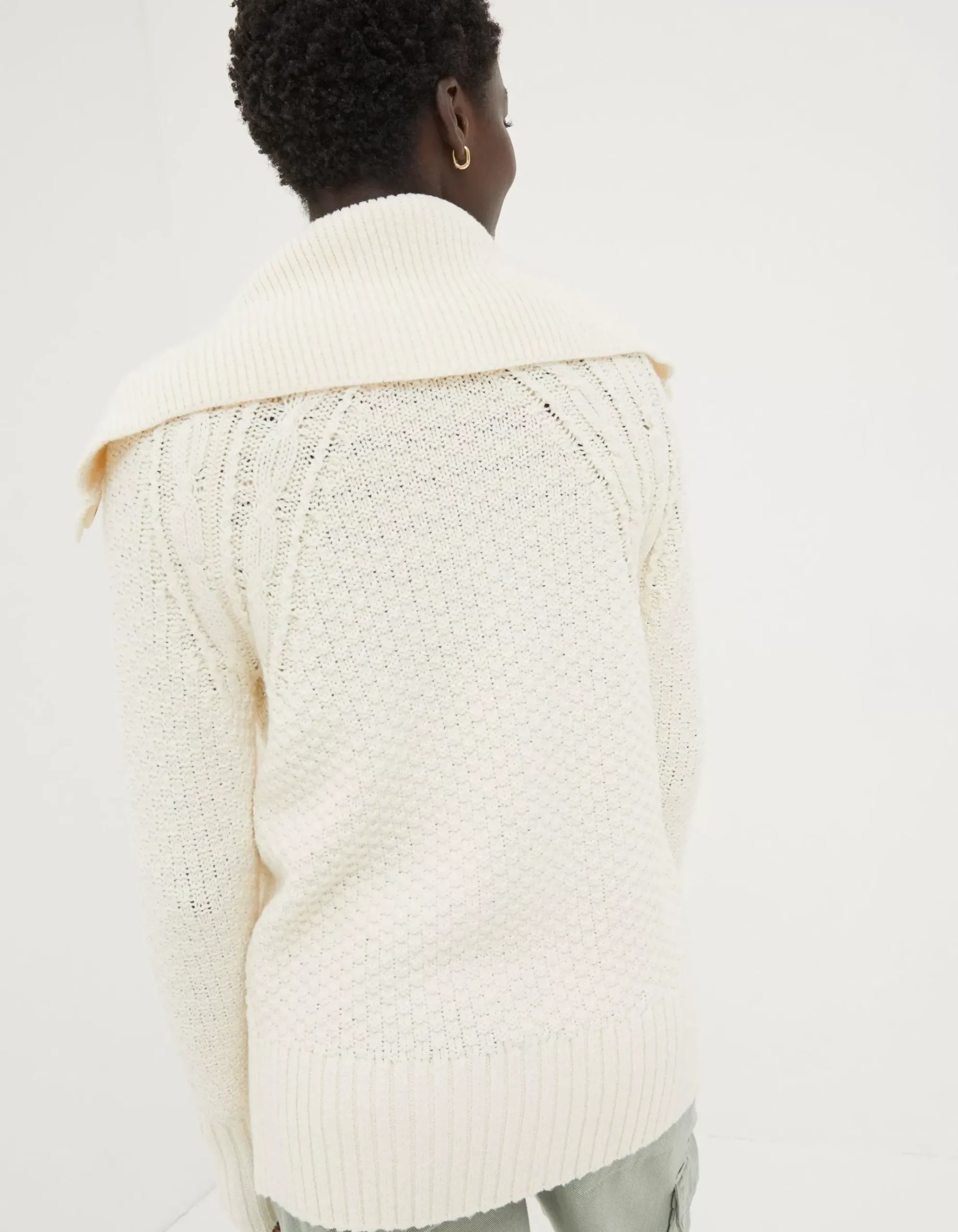Raya Collared Cardigan