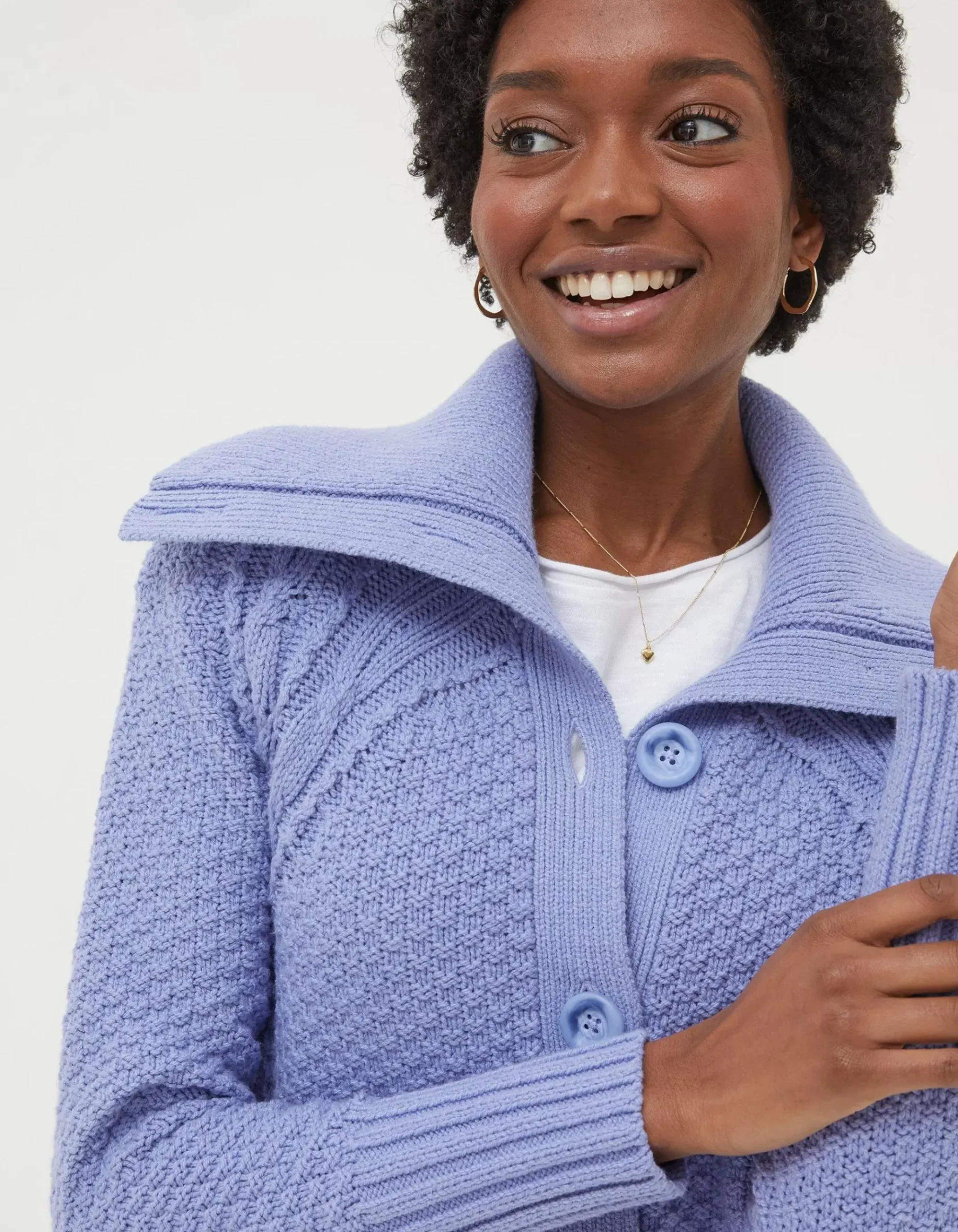 Raya Collared Cardigan