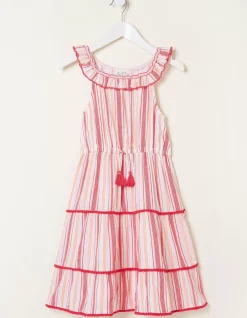 Raya Stripe Woven Dress