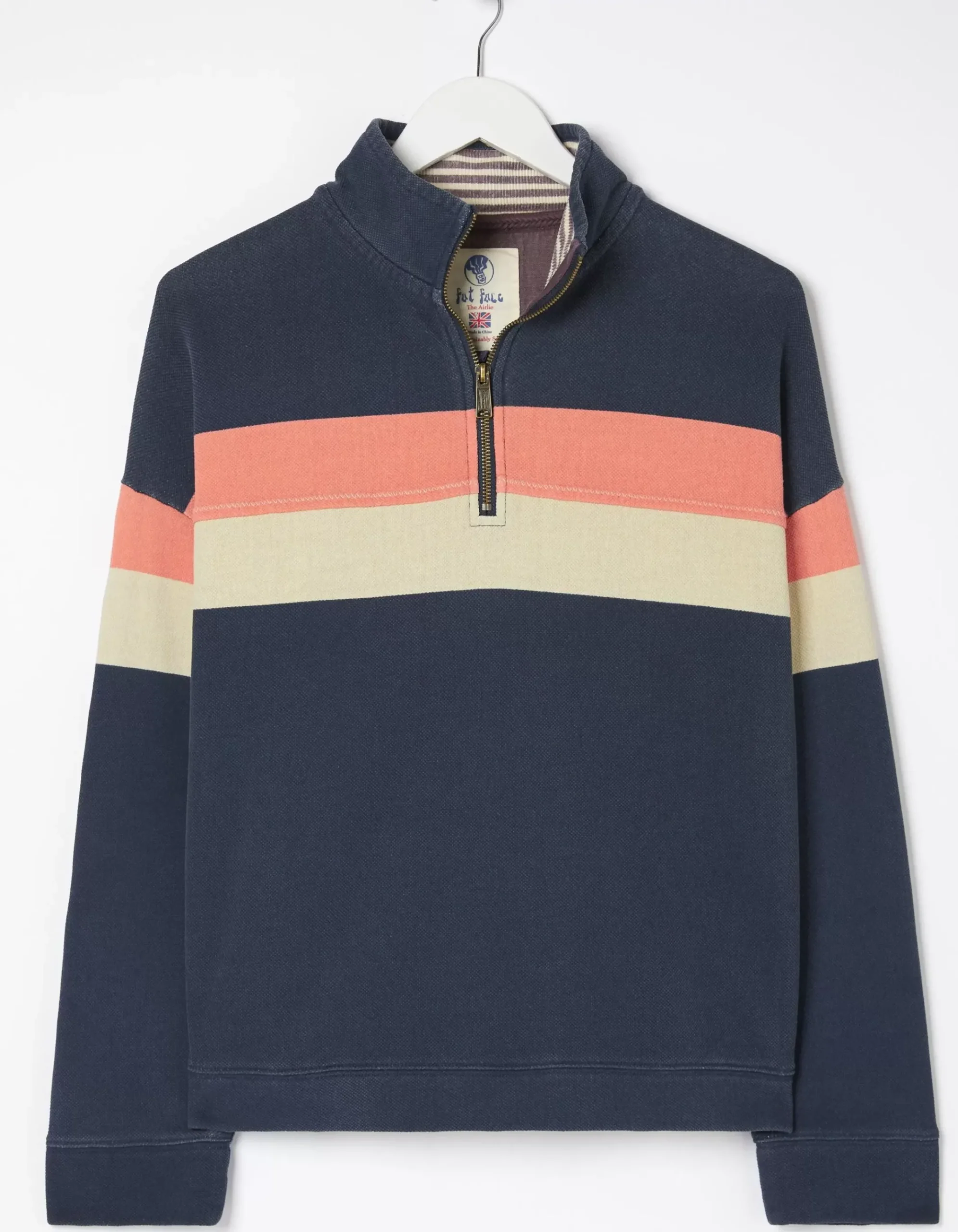 Relaxed Airlie Colour Block Sweatshirt