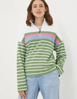 Relaxed Airlie Stripe Sweatshirt