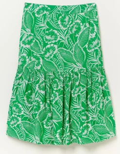 Remy Tropical Leaf Skirt