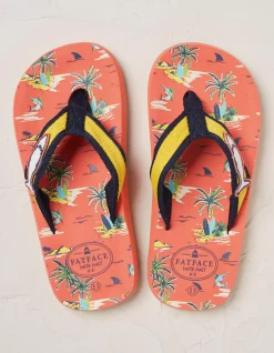 Resort Print Flip Flops