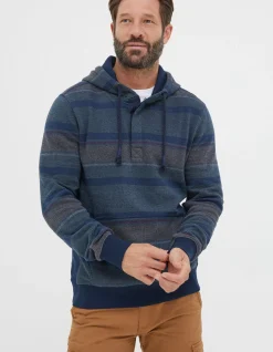 Reverse Stripe Hoodie