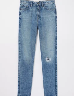 Rip And Repair Mom Jeans