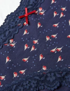 Robin Print Short Knickers