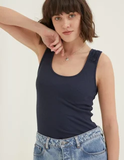 Romy Lace Trim Vest Top
