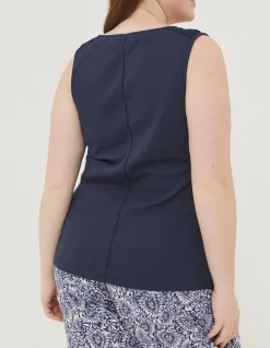 Romy Lace Trim Vest Top