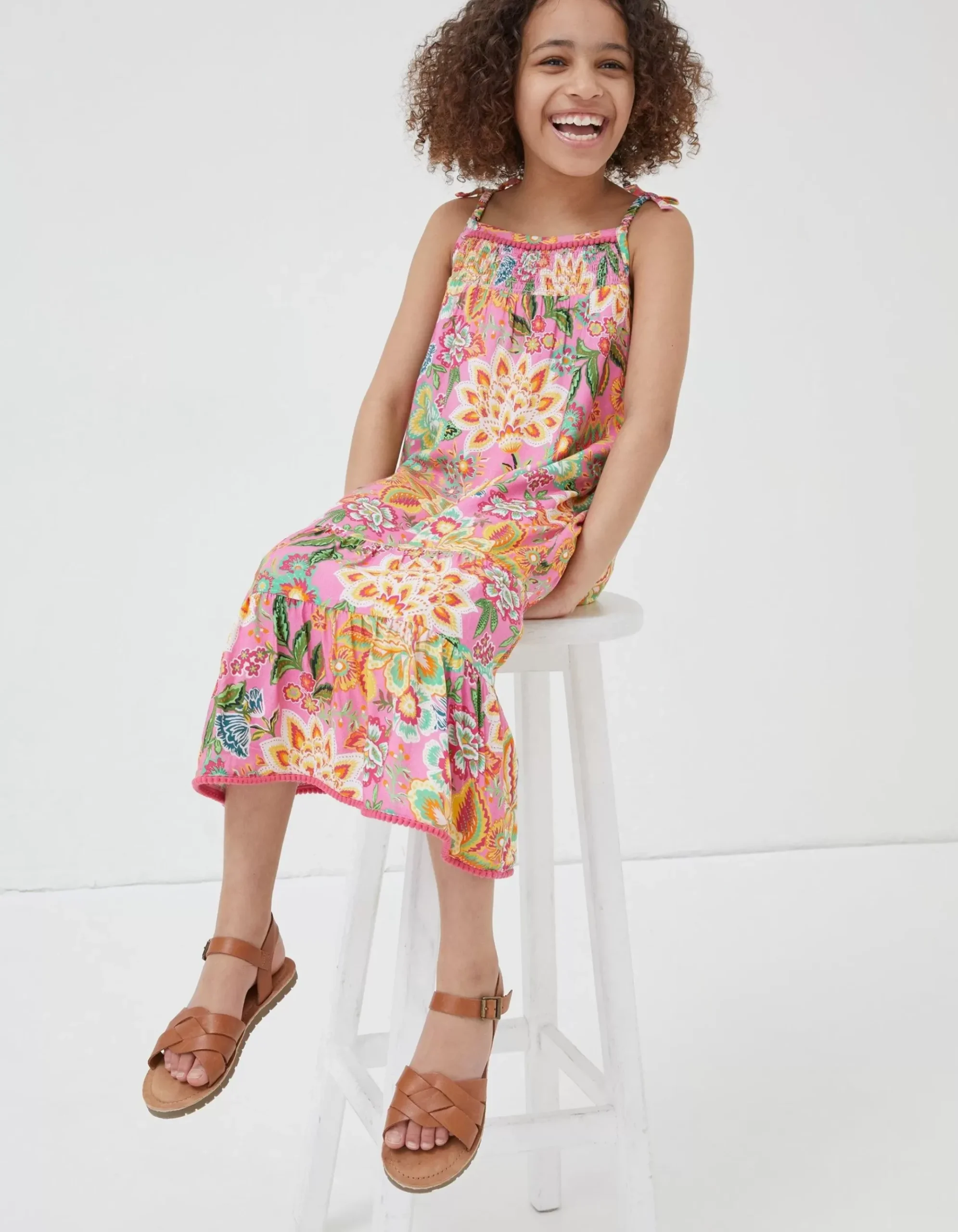 Rosa Floral Print Dress