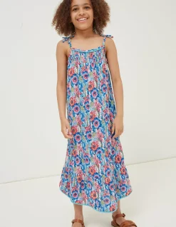 Rosa Tropical Print Dress