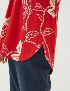 Rosie Batik Longline Top