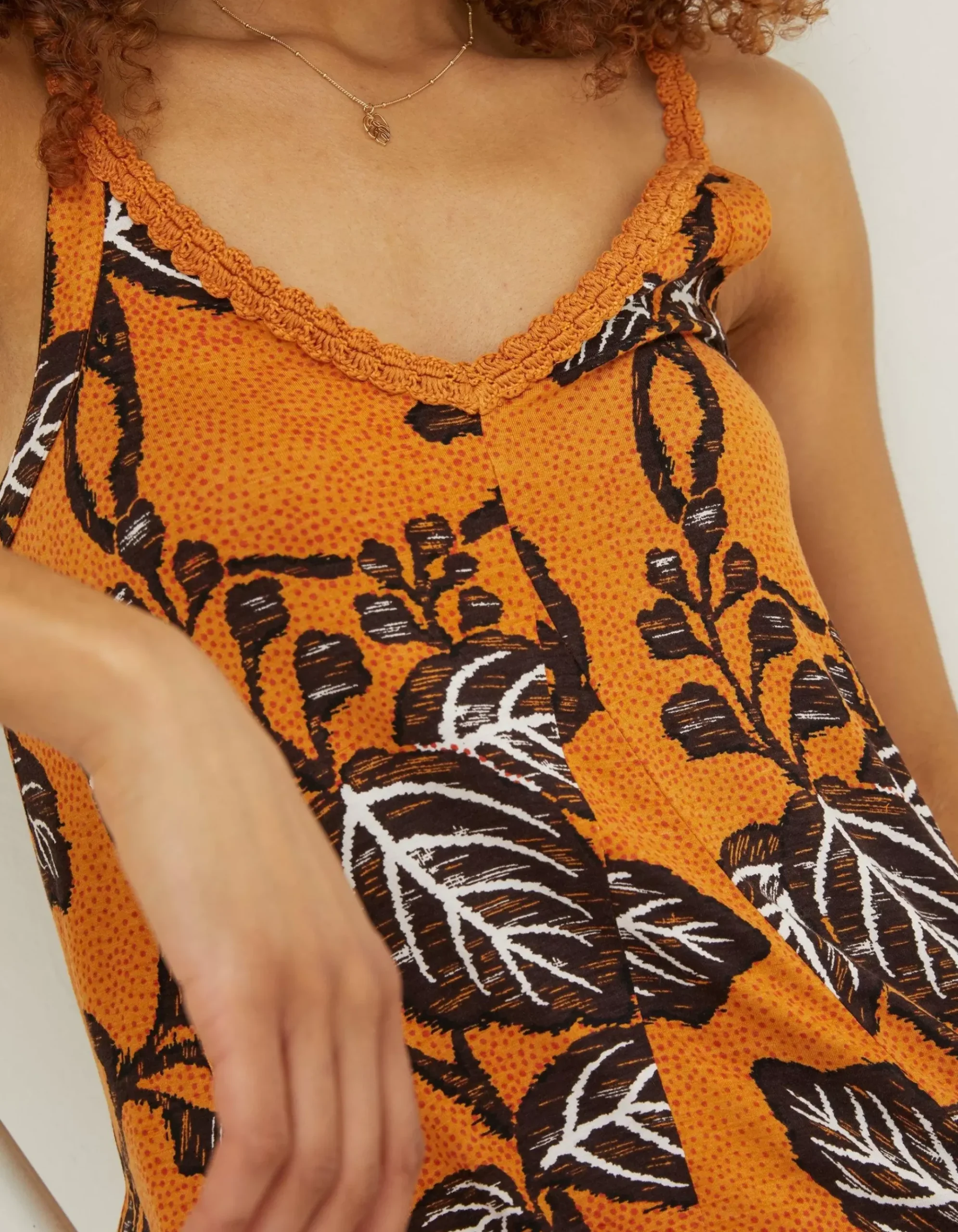 Rosie Vine Floral Tunic Top