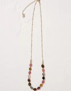 Round Stone Necklace
