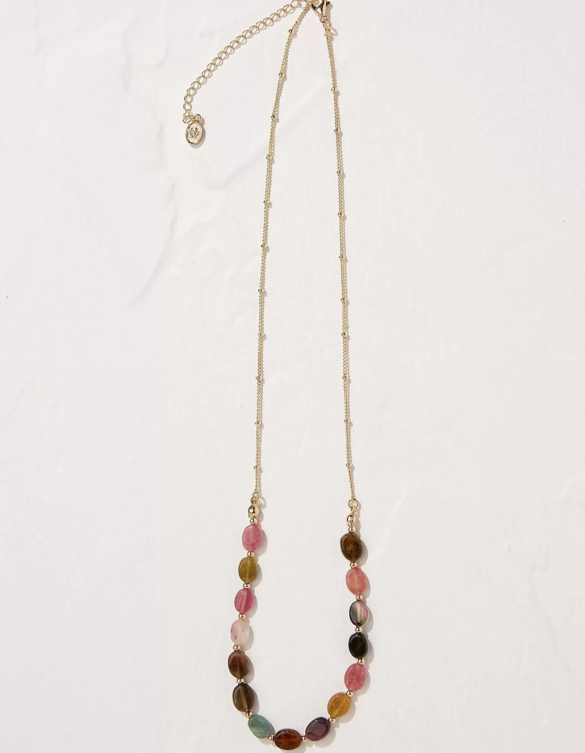 Round Stone Necklace