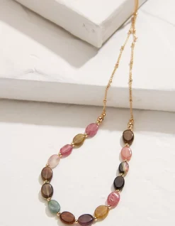 Round Stone Necklace