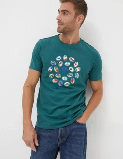 Rugby Ball Flags T-Shirt