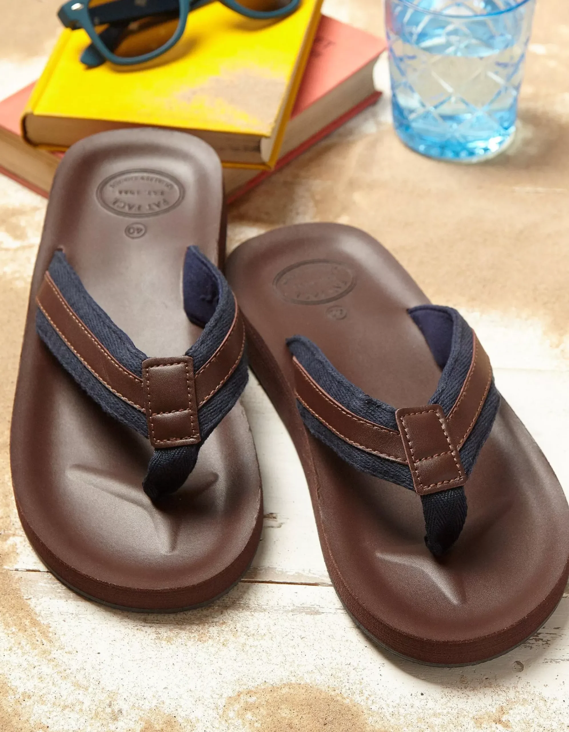 Ryde Leather Flip Flops
