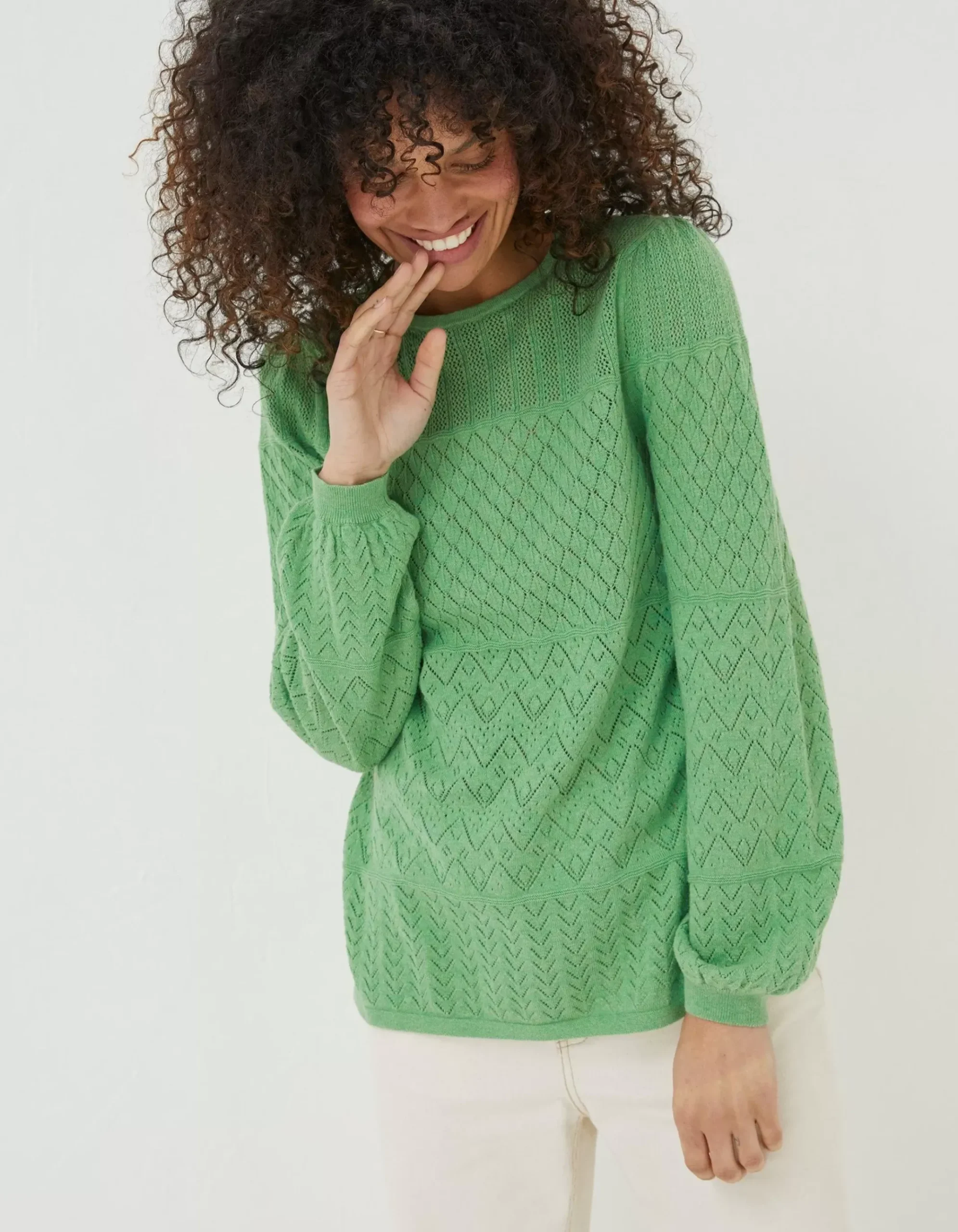 Sadie Pointelle Jumper