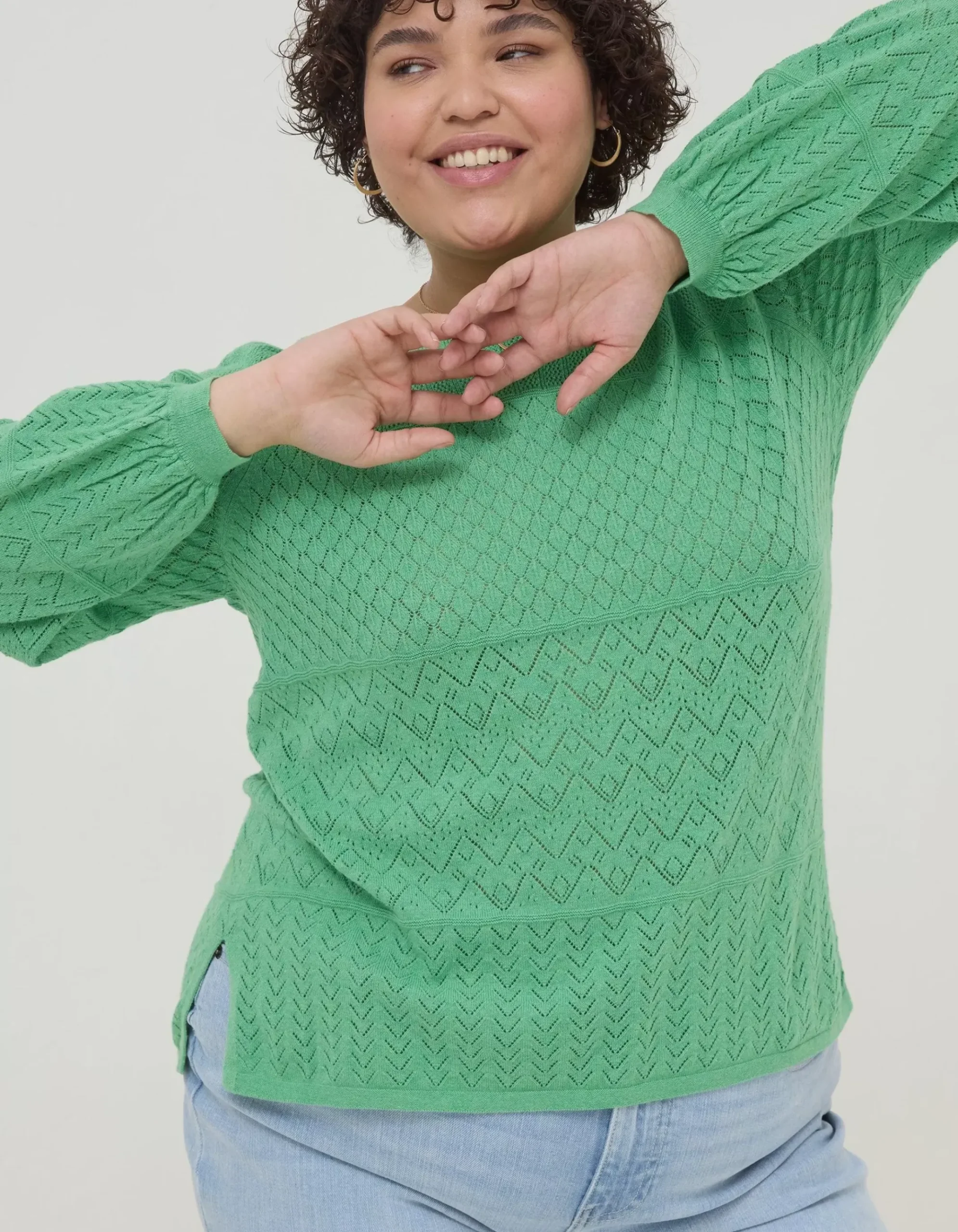Sadie Pointelle Jumper