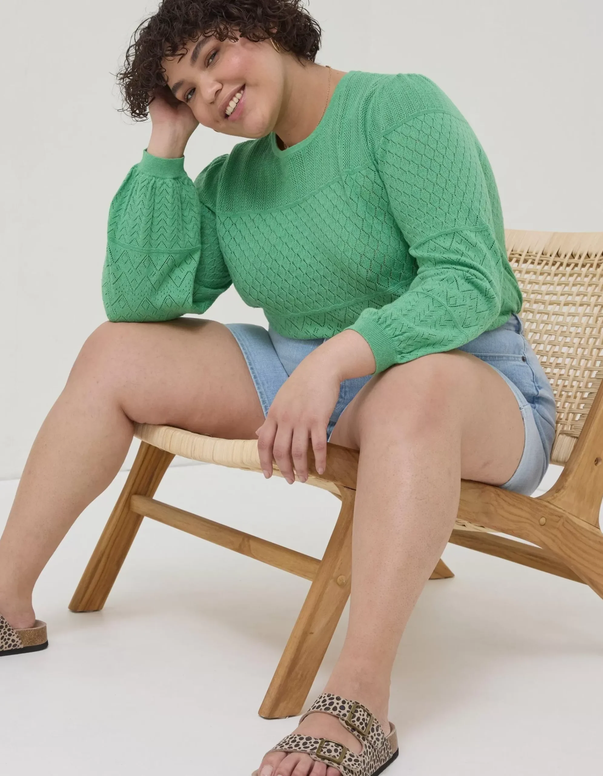 Sadie Pointelle Jumper