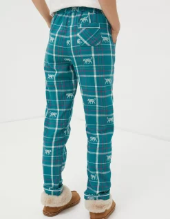 Sadie Snow Leopard Eva Pyjama Bottoms
