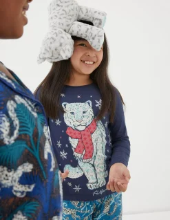 Sadie Snow Leopard Pyjama Set