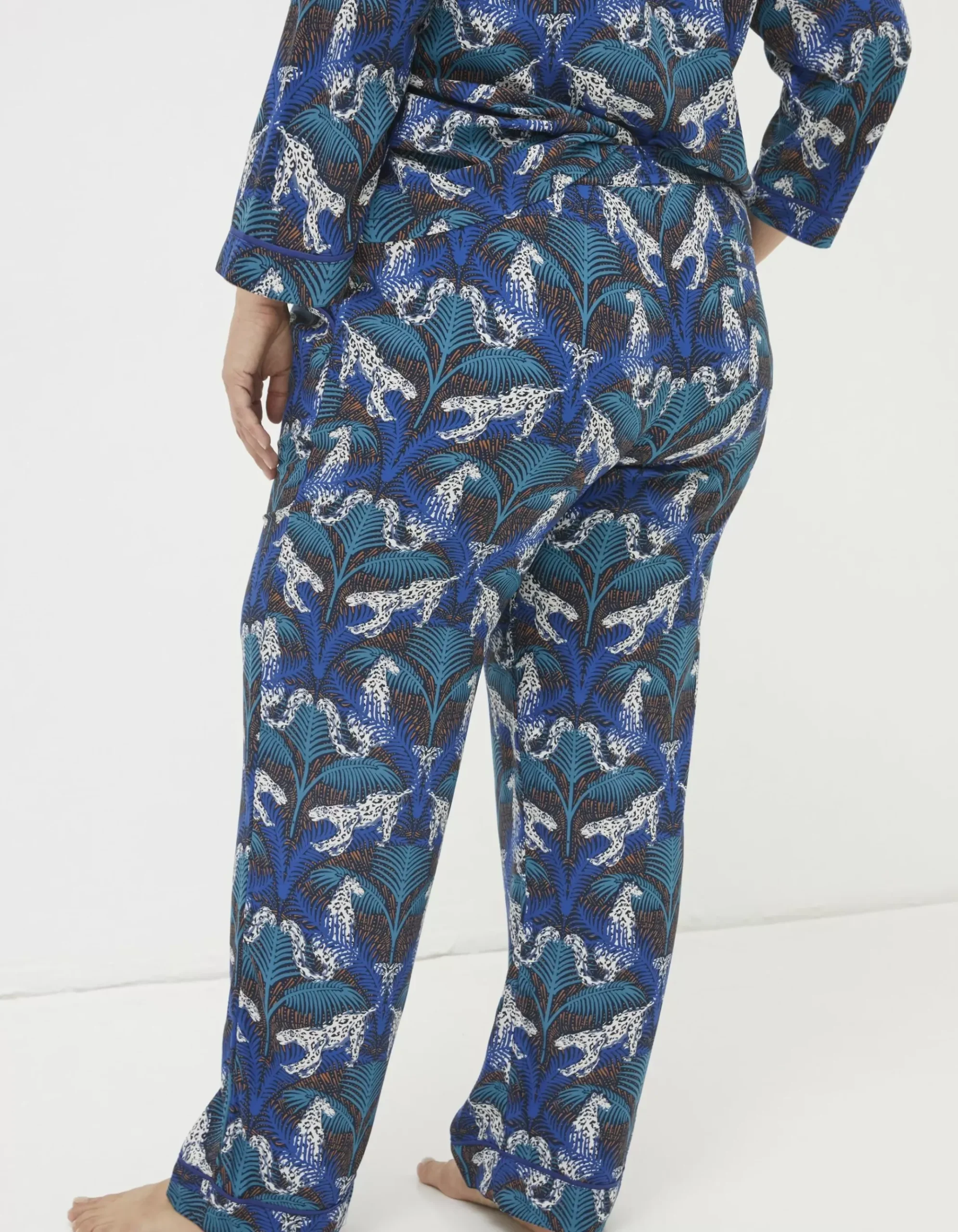 Sadie Snow Leopard Pyjama Top