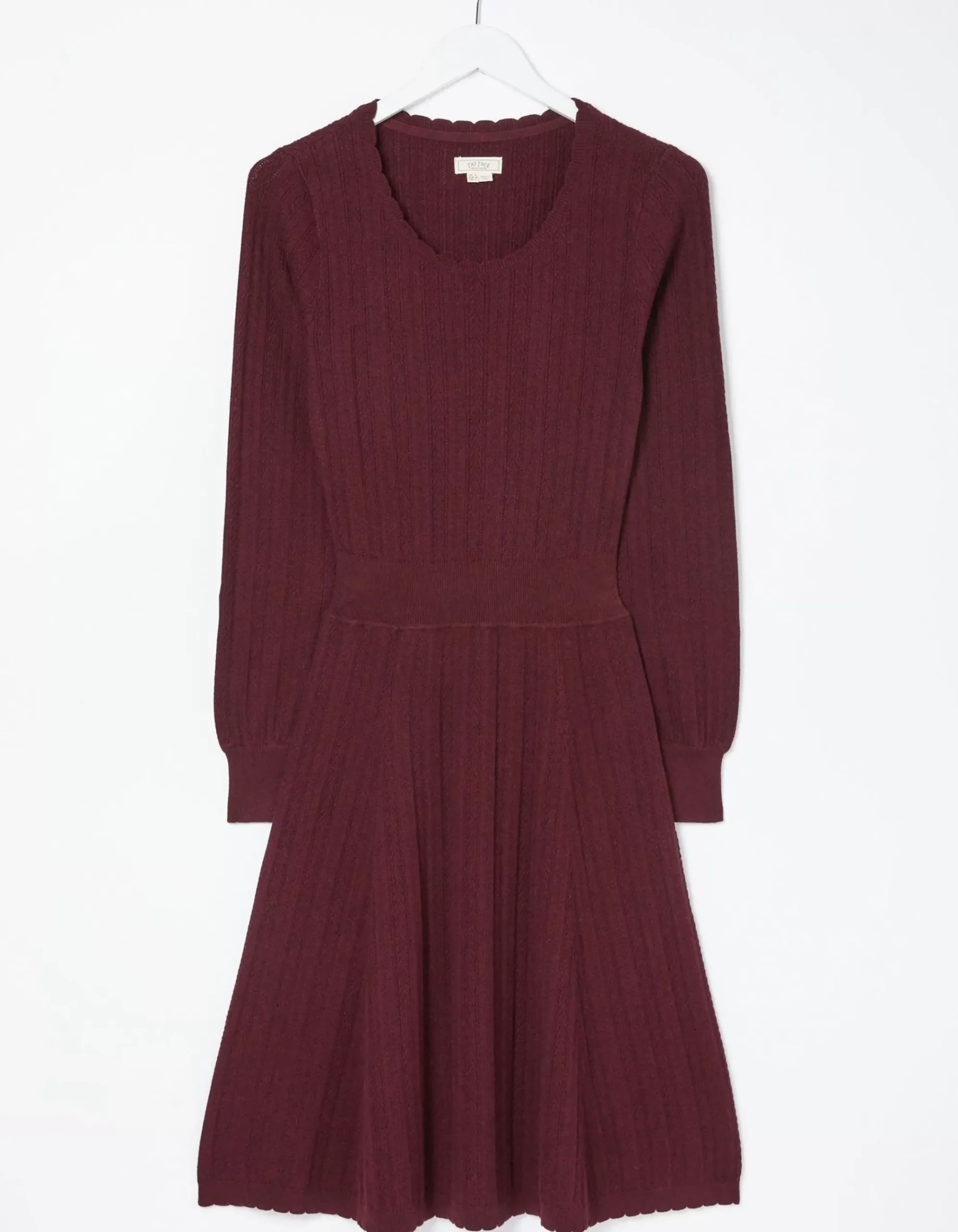 Saffron Knitted Skater Dress