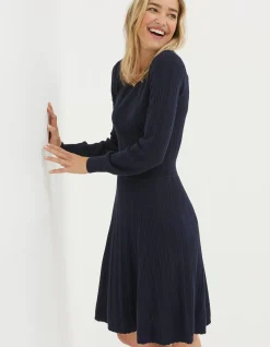 Saffron Knitted Skater Dress
