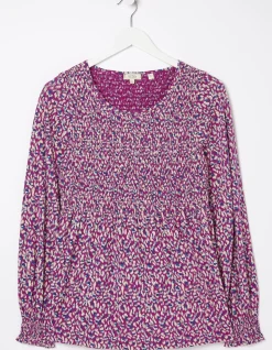 Sara Animal Texture Top