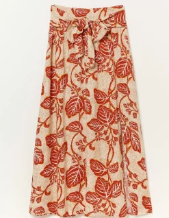 Sasha Vine Floral Midi Skirt