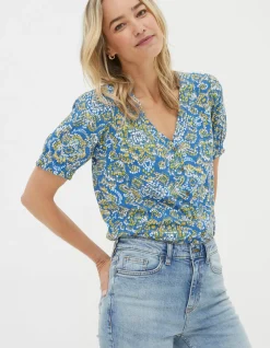 Savannah Aztec Texture Blouse