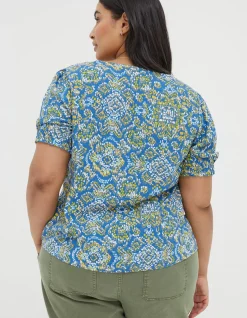 Savannah Aztec Texture Blouse