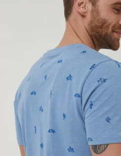 Sea Print T-Shirt