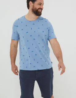 Sea Print T-Shirt